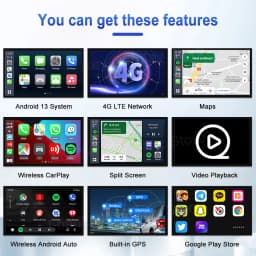 Carlinkit Plus QCM 6125 64G Android 13 CarPlay Ai Android Tv Box Wireless CarPlay Android Auto For Netflix YouTube Spotify IPTV