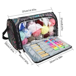 Yarn Crochet Bag Knitting Yarn Organizer Knitting Bag Organizer Yarn Storage Bag For Organization Large Capacity Crochet Tote