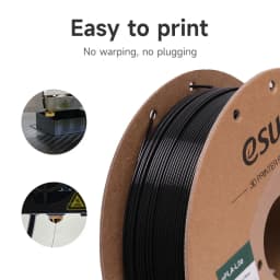ESUN Fast Printing PLA Filament for 3D Printer 1.75mm 3D Printer Filament 1KG (2.2 LBS) Spool 3D Upgraded PLA for Bambu Lab