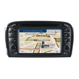 Hualingan for Mercedes SL R230 Radio SL350 SL500 SL55 SL600 SL65 6.2 "Touch Screen Car Stereo Android Auto CarPlay Head Unit DVD