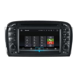 Hualingan for Mercedes SL R230 Radio SL350 SL500 SL55 SL600 SL65 6.2 "Touch Screen Car Stereo Android Auto CarPlay Head Unit DVD