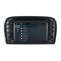 Hualingan for Mercedes SL R230 Radio SL350 SL500 SL55 SL600 SL65 6.2 "Touch Screen Car Stereo Android Auto CarPlay Head Unit DVD