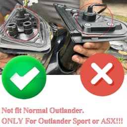 For 2014-2019 Mitsubishi Outlander Sport ASX Left/Right Rearview Mirror Assembly Accessories With Turn Light