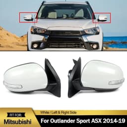 For 2014-2019 Mitsubishi Outlander Sport ASX Left/Right Rearview Mirror Assembly Accessories With Turn Light