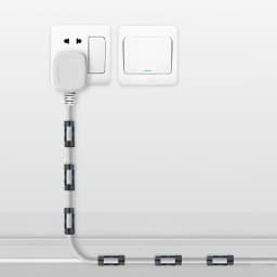 Cable Holders For Cords Set Of 20pcs No Drilling Cord Management Desktop Wire Organization For USB Cables Ethernet Cables Mouse