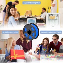 SUNLU 3 Rolls PLA PETG 3D Filament 1KG 1.75mm +/-0.02MM 3D Printing Filament Neatly Wound Filament Vacuum Packing Fast Shipping