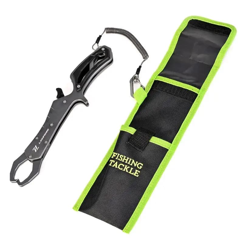 Catfish Mouth Pliers Aluminum Alloy Foldable Fishing Pliers Catfish Controller Holder Saltwater Lip Grip Tool Fish Lip Grippers