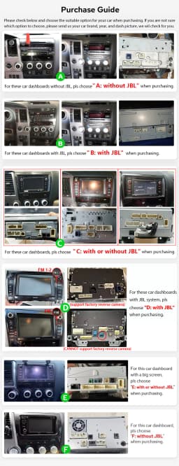 JOYING 11.6" Floating Screen Android Car Stereo for Toyota Tundra 2007-2013 & Sequoia 2008-2013 Wireless CarPlay Android Auto
