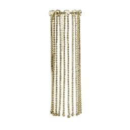Fashion New Gorgeous Rhinestone Long Tassel Hand Bracelet Wristband Jewelry Women Hollow Charm Fringed Rectangle Bracelet Bangl