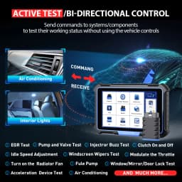 MUCAR VO8 Profession Auto OBD2 Scanner Full System 34 Reset ECU Coding Action Test Car Diagnostic Tools