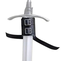Vintage Medieval Swords Back Holster PU Leather Swords Strap Belt For Back Adjustable Shoulder Strap Swords Holder Weapons Case