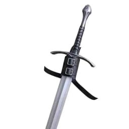 Vintage Medieval Swords Back Holster PU Leather Swords Strap Belt For Back Adjustable Shoulder Strap Swords Holder Weapons Case