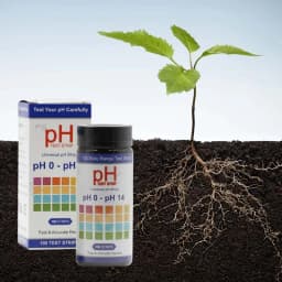 100 PH Strips 0-14 PH Paper Analyzers Test Paper Strips Testing Kit PH Soil Tester School Educational Chemistry Equipment