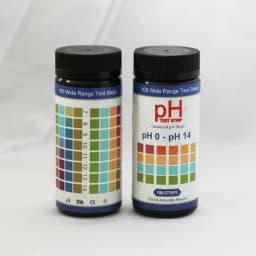 100 PH Strips 0-14 PH Paper Analyzers Test Paper Strips Testing Kit PH Soil Tester School Educational Chemistry Equipment