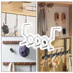 Over The Door Coat Hanger Retractable Metal Hooks Rack With Multi Functions Home Storage Accessories For Towel Hats Keys