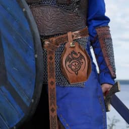 Medieval Leather Belt Medieval Knight Costume Reusable Renaissance Accessories Medieval Costume For Men Kids Women