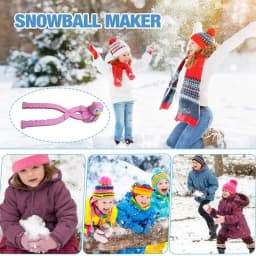 Penguin Snow Ball Maker Snow Mold Tool Thickened Outdoor Activities Winter Snowball Maker Clip Snow Toy Kids Creative Toy