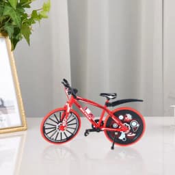 Mountain Bike Model Mini Metal Racing Bike Bicycle Model Portable MIni Metal Diecast Racing Bike Bicycle Model For Kids Children