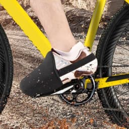 Winter Cycling Shoe Covers Bike Half Overshoe Waterproof MTB Road Bikes Lock Shoes Shoe Protector Cover Cycling Accessories