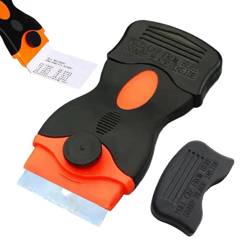 Windshield Sticker Scraper Sticker Remover Tool Floor Seam Cleaning Tools For Car Windshield Advertising Glass Sticker Removal