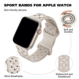 Silicone Strap For Apple Watch Band 44mm 45mm 40mm 49mm 46mm 42mm Braided bracelet correa iwatch Series 9 10 11 7 SE 6 8 Ultra 3