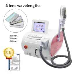 500,000 Shoots OPT Painless IPL Ice E Light 8 Filters Anti-Aging Cooling System Photonic Rejuvenation Hair Removal Machine Salon