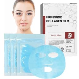3pcs Face Brightening Patches Anti Aging Face Mask Collagen Soluble Film Eye Patches Korea Collagen Soluble Patches cheek patche