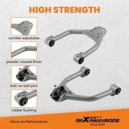 2pcs Adjustable Front Upper Camber Arms Kit for Dodge Charger 2006-2023 RWD
