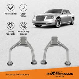 2pcs Adjustable Front Upper Camber Arms Kit for Dodge Charger 2006-2023 RWD