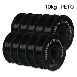 Geeetech PETG 10kg 1.75mm Filament 3D Print Wire Vacuum Packaging Local Warehouses Colorful Plastic for Most FDM 3D Printer