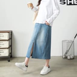 Maternity Spring and Autumn Pregnant Women's Half Denim Skirt High Quality Elastic Maternity Elegant High Waist Women Half Skirt