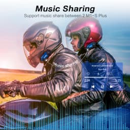 Fodsports M1-S Plus Motorcycle Intercom Helmet Bluetooth Headset 8 Riders 2000M