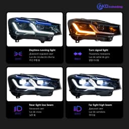 Car Lights for BMW X3 F25 LED Headlight 2014-2017 X4 F26 Head Lamp Drl Projector Lens Automotive