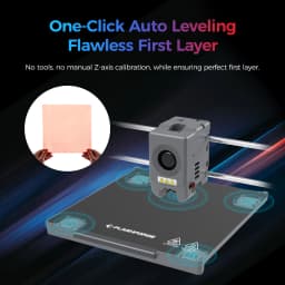 FLASHFORGE Adventurer 5M 3d Printer Max 600mm/s High Speed Full-auto Leveling 280℃ Direct Extruder PEI Flexible Plate