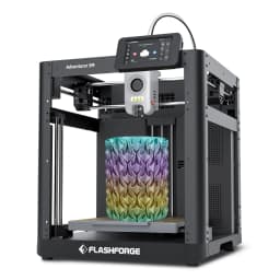 FLASHFORGE Adventurer 5M 3d Printer Max 600mm/s High Speed Full-auto Leveling 280℃ Direct Extruder PEI Flexible Plate