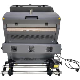 US Stock 24in (600mm) Entry Level Automatic TPU Adhesive DTF Powder Shaker and Dryer Machine with Touch Screen for DTF Printer