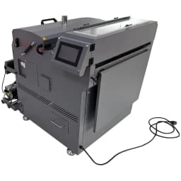 US Stock 24in (600mm) Entry Level Automatic TPU Adhesive DTF Powder Shaker and Dryer Machine with Touch Screen for DTF Printer