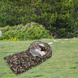 Portable Camping Sleeping Bag Lightweight Waterproof Backpacking Net Sleeping Bag Cover Outdoor Traveling Hiking Camping Tent