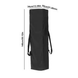 140cm Tent Bag Storage Bag Portable Waterproof Tent Pole Bag Universal Tent Pole Pack Camping Pole Bag Oxford Cloth Tent Bag