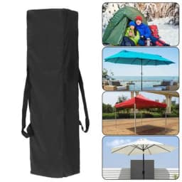 140cm Tent Bag Storage Bag Portable Waterproof Tent Pole Bag Universal Tent Pole Pack Camping Pole Bag Oxford Cloth Tent Bag