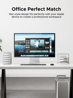 ORICO 3.5" Daisy Chain Type-C 10Gbps HDD Docking Station Support RAID 150W Power for Apple device 5Bay DAS Studio Series