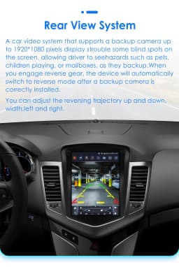 9.7'inch 2Din Carplay Android 13 Car Radio For Chevrolet Cruze J300 2008-2012 Multimedia Navi GPS Head Unit Stereo BT 4G Player