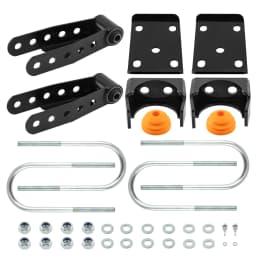 5" Rear Lowering Axle Flip Kit w/ Shackles For Dodge Ram 1500 2WD 2002-2008