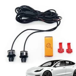 Car Door Light Door LED Welcome Projector Lights Angel Wing Door LED Lights Car Wireless Paste Courtesy Light Projection Light