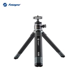Fotopro Desktop Mini Tripod, Aluminum Alloy Compact Camera Tripod with Ball Head 1/4 Inch Screw for Phone DSLR