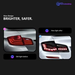 AKD Tail Lamp for BMW F10 F18 5 Series LED Tail Light 2011-2016 528i 530i Rear Fog Brake Turn Signal Automotive Accessories