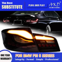 AKD Tail Lamp for BMW F10 F18 5 Series LED Tail Light 2011-2016 528i 530i Rear Fog Brake Turn Signal Automotive Accessories