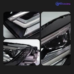 AKD Head Lamp for Audi Q5 LED Headlight 2018-2020 Headlights Q5 DRL Turn Signal High Beam Angel Eye Projector Lens