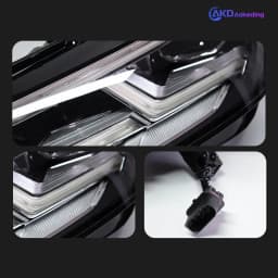 AKD Head Lamp for Audi Q5 LED Headlight 2018-2020 Headlights Q5 DRL Turn Signal High Beam Angel Eye Projector Lens