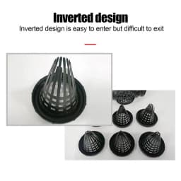 Fishing Bait Trap Portable Catch Fish Trap Cage Fishing Accessories With Dense Vents For Catching Lobster Crayfish Crabs Herring